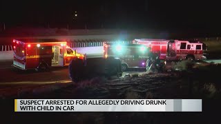 BCSO: Thanksgiving hit and run suspect left 4-year-old in rolled over vehicle