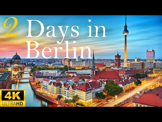 Travel vlog - How to Spend 2 Days in BERLIN Germany | The Perfect Itinerary