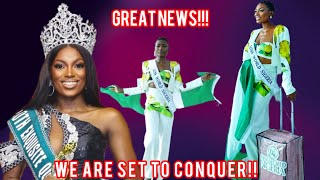 Visa granted to Miss Aura Nigeria at last 💃💃|| Miss world Nigeria Lands in India 🤩