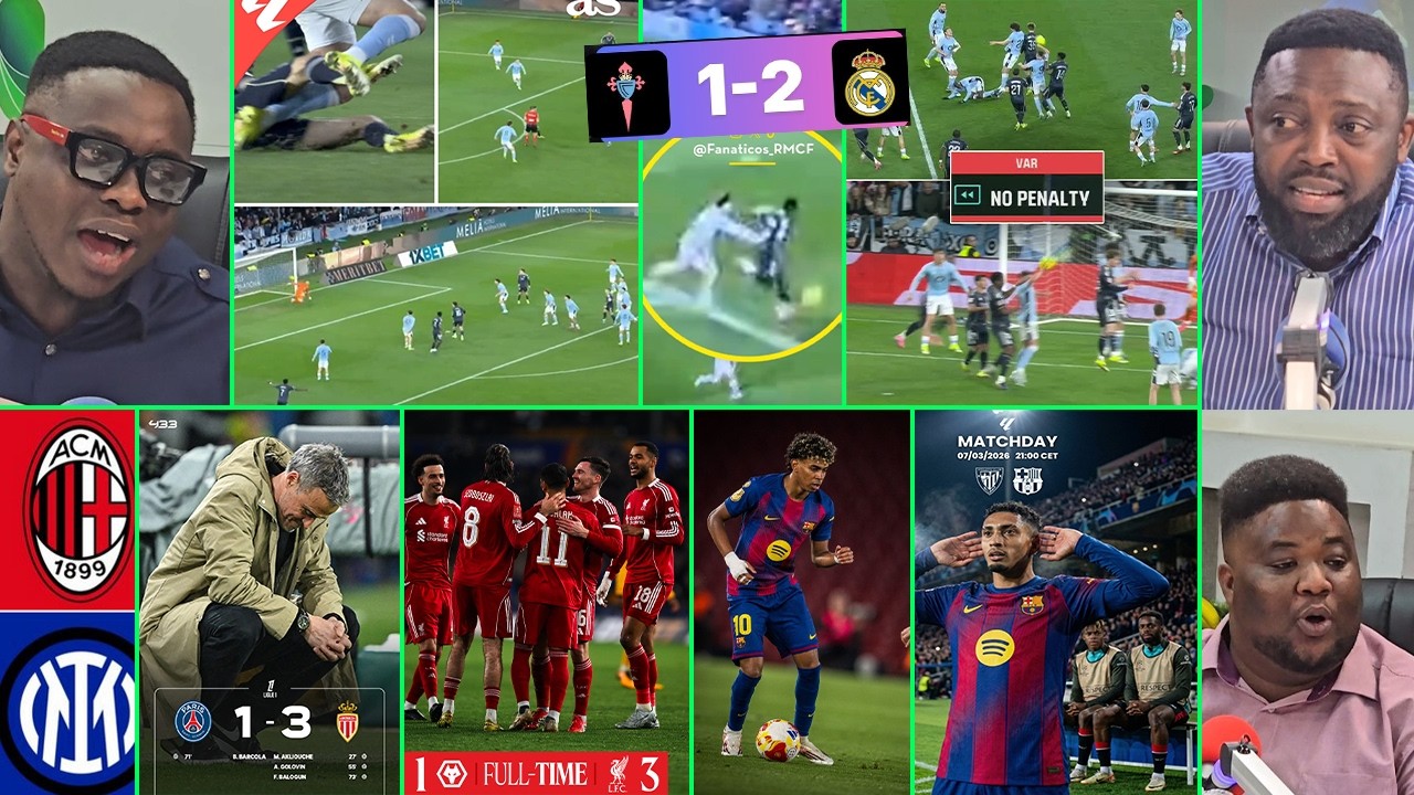 MADRID 2 CELTA 1, KEY ANALYSIS, BARCELONA VS BILBAO, PSG, CHELSEA, LIVERPOOL, CITY, MILAN DERBY AND
