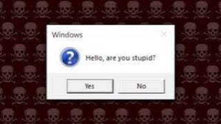 When your Computer finds out you Downloaded a Virus @EvanKillerBro