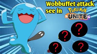 Wobbuffet Attacks In Pokemon Unite Wobbuffet Pokemon Unite Pokemon Unite
