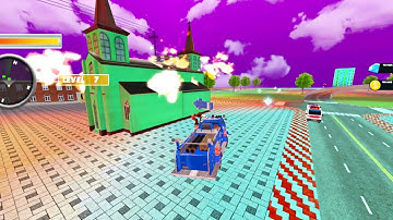 Ambulance Robot Car Game - Fire Truck Robot Games Robot Car Android iOS gameplay #005