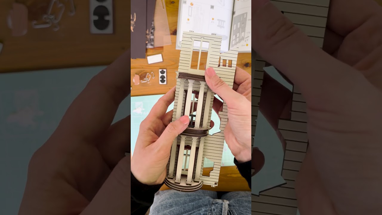 Harry Potter - Wegisweg Book Nook Modelbouwset Hout | Elbenwald