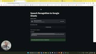 Personal Voice to Text Notes App - Streamlit, Replit, Google Sheets
