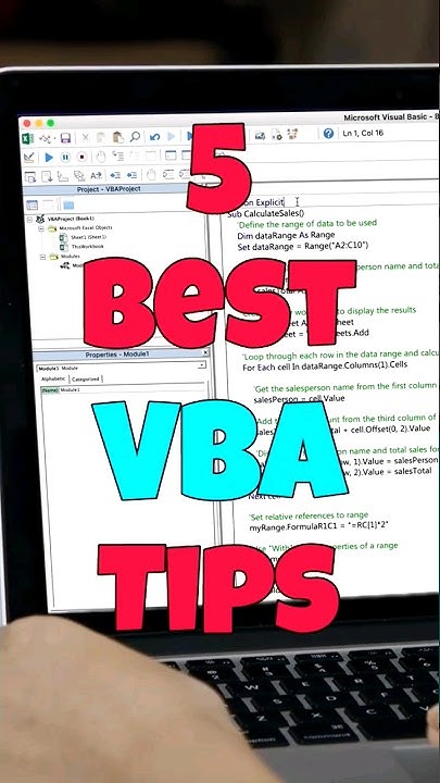 5 Best VBA Practices | VBA to Excel | #shorts #vba #excel #automation ...