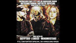 F. NøIzE (Italy Uptempo) - Skypton (Switzerland) - Mindmistake( Gabber set) Hosted by DJ Distortion