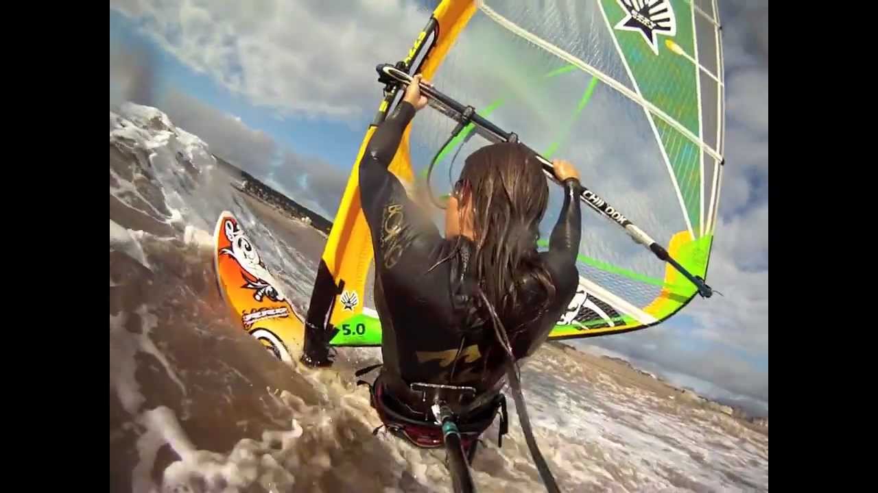 windsurf GoPro harness mount 720p YouTube