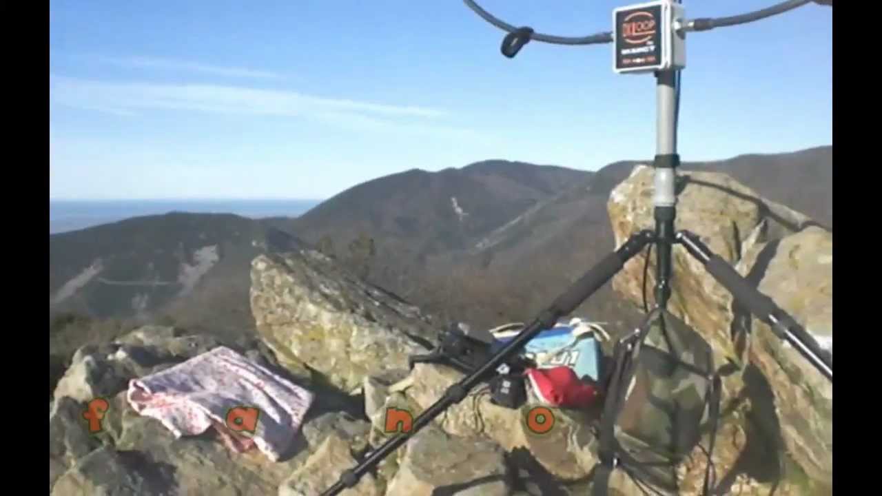 IK5XCT DX qso QRP with DXLOOP with LU6EF