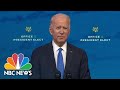 President-Elect Biden Speaks After Electoral College Vote | NBC News NOW