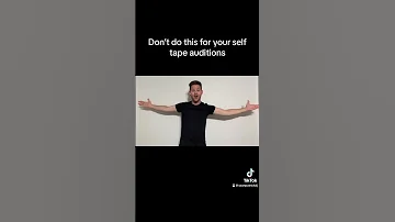 Actors Don T Do This For Your Self Tape Audition Selftapefail Selftape Selftapetips 