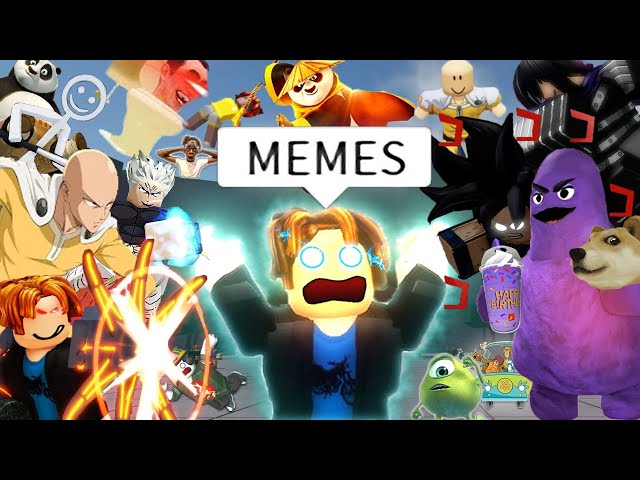 ROBLOX Strongest Battlegrounds Funny Moments 2 - Memorable MEMES — Eightify