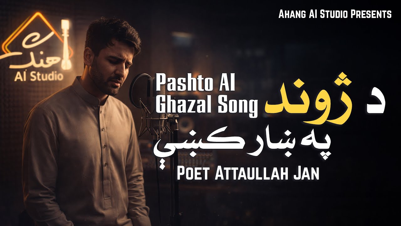 Da Jwand Pa Khar Ki | Pashto AI Ghazal Song | Attaullah Jan | AI Music Video | Ahang AI Studio