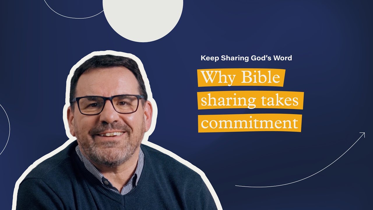 Why Bible sharing takes commitment - YouTube