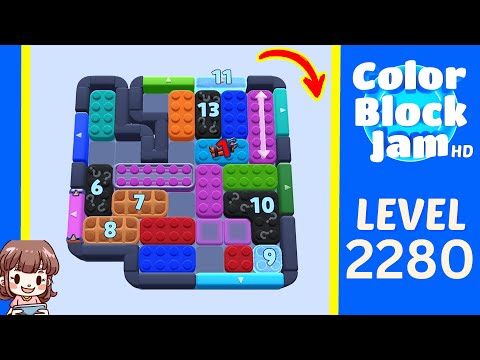 Color Block Jam Level 2280 walkthrough video preview