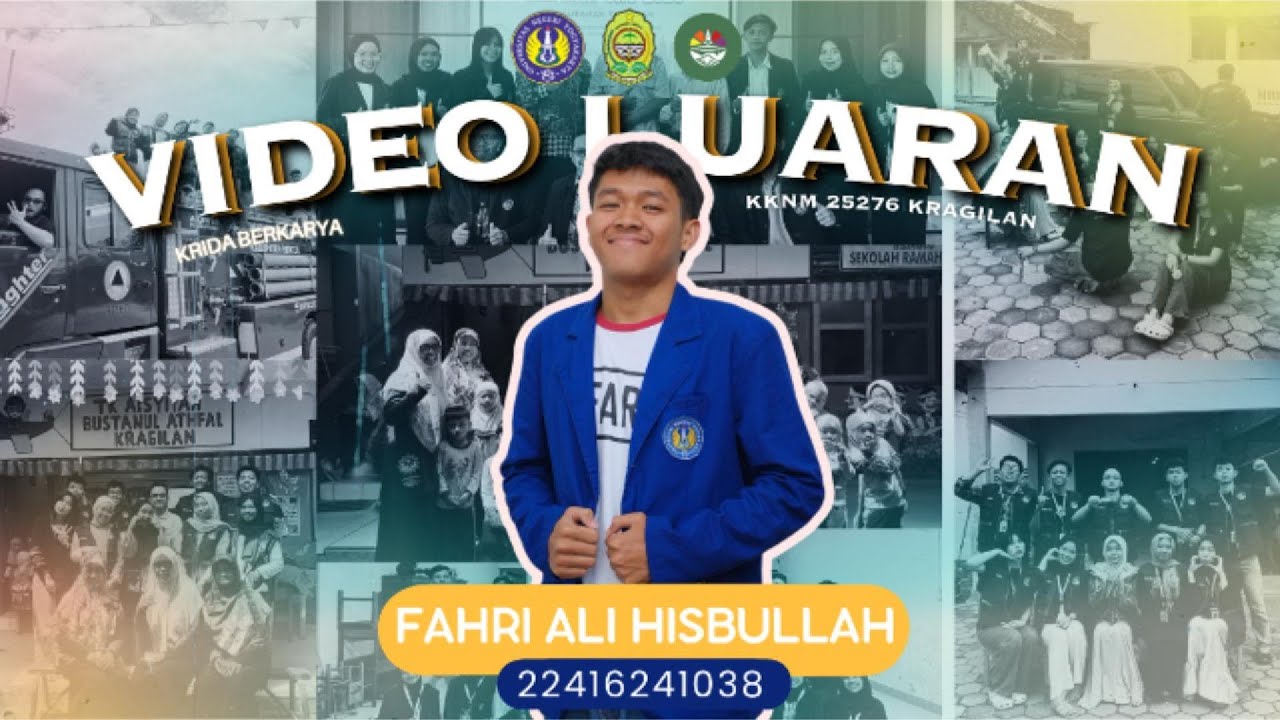 VIDEO LUARAN KKN UNY 2025 || FAHRI ALI HISBULLAH || KKNM-25276 || DUSUN KRAGILAN