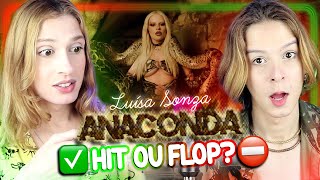 🐍ANACONDA ✅HIT ou FLOP?⛔️ REACT Luísa Sonza, Mariah Angeliq (Reação e Comentários) Acorda, Berenice!