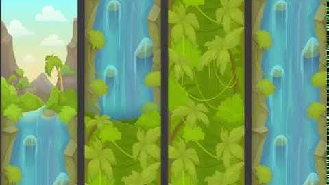 Best Endless Jungle Sprites Asset in Unity3D Asset Store