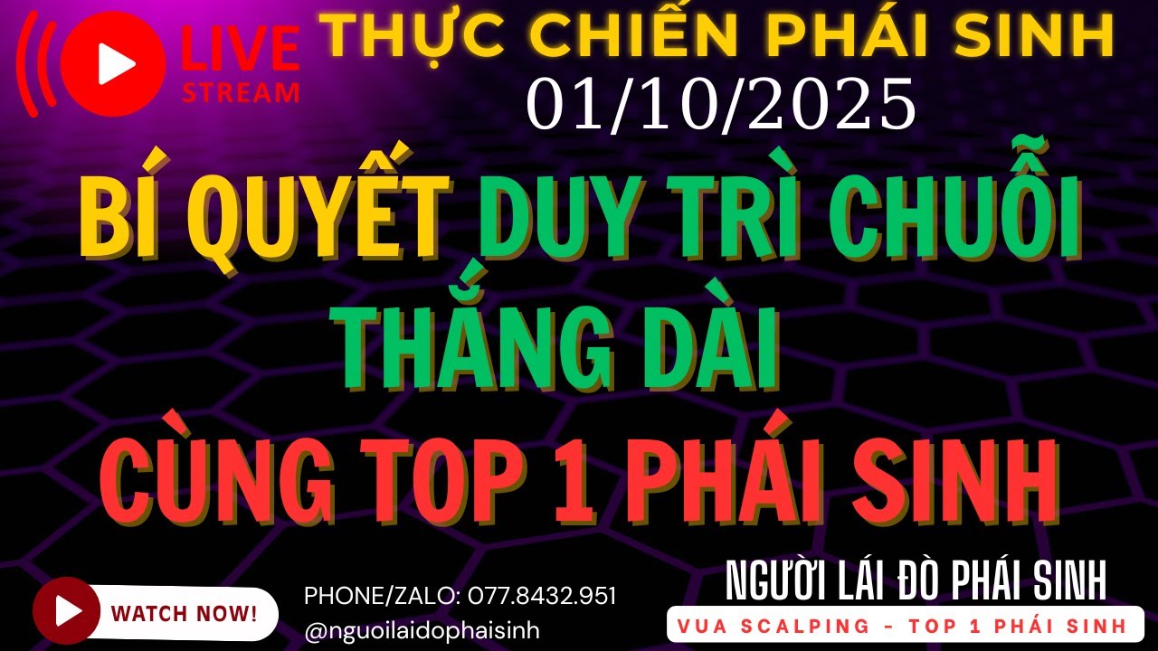 Thực chiến phái sinh ngày 01/10/2025 #dautu  #chungkhoan #viral #phaisinh #trading #taichinh #trader