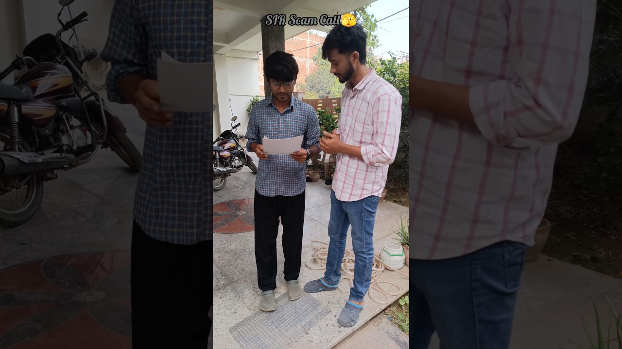 SIR Scam Call😱 