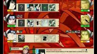 Naruto Arena one team to unlock CSS