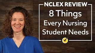 Top 8 Things Every Nursing Student Needs for Clinicals | NCLEX Review