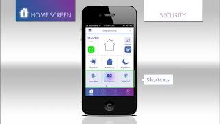 A seamless connected living experience  WeR@Home™ mobile app demo screenshot 4