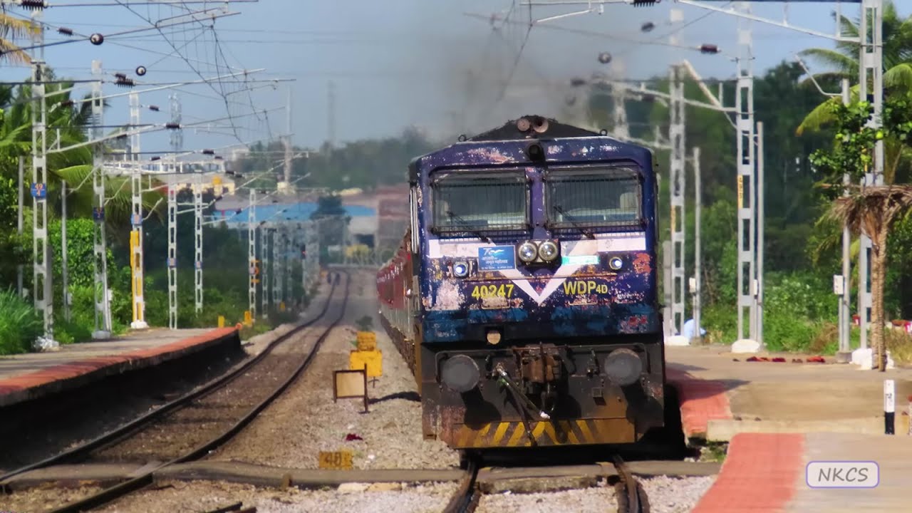 15 in 1 Diesel & Electric Train Action on Bengaluru - Hubballi, Shivamogga Line 