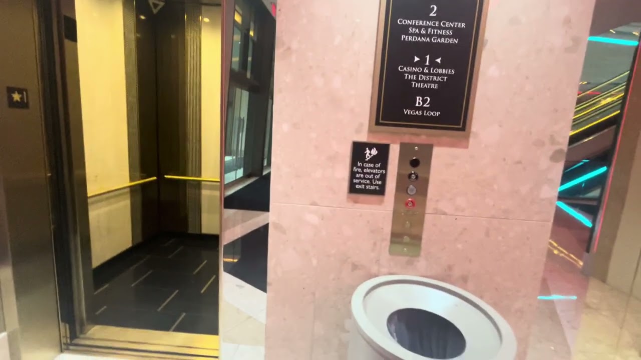 Otis Gen2 Traction Elevators @ Vegas Loop Station Resorts World Hotel Las Vegas, NV