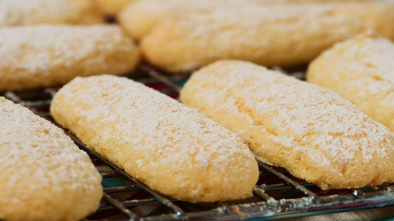 Ladyfingers Recipe Demonstration - Joyofbaking.com - YouTube