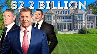 Luxury Lifestyle Of Vince McMahon $2.2 BILLION