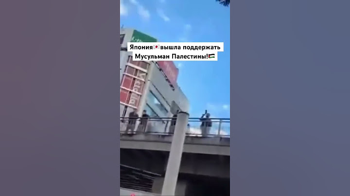 Япония митинг в поддержку  Палестины #палестина