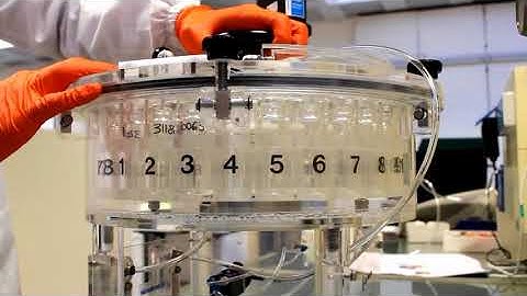 Revolving table - Sample preparation for DGA analysis