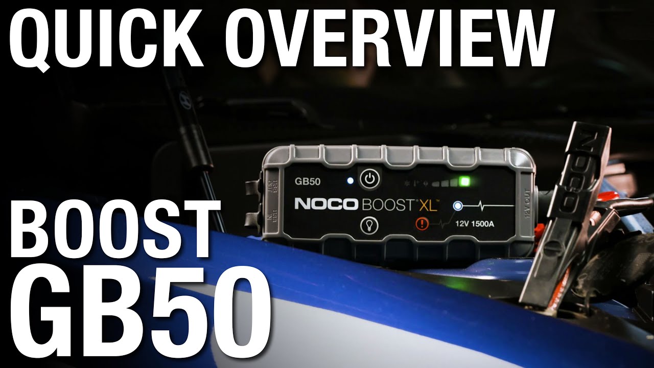 NOCO Boost XL GB50 1500 Amp 12-Volt UltraSafe Lithium Jump