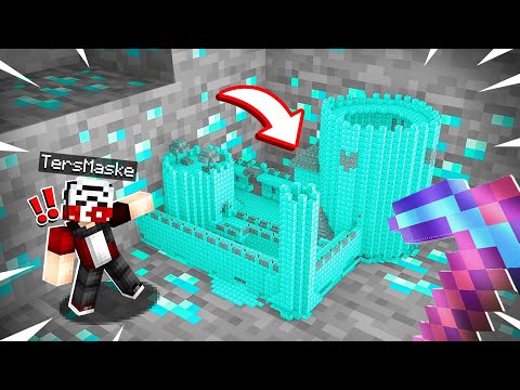 MİNECRAFT'ta MADENDE MİNİK YAPILAR VAR - Minecraft