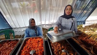 Celebration Atmosphere in the Village‼️20Kg Jengkol 3,000 Satay, Celebration in Garung Village, W...