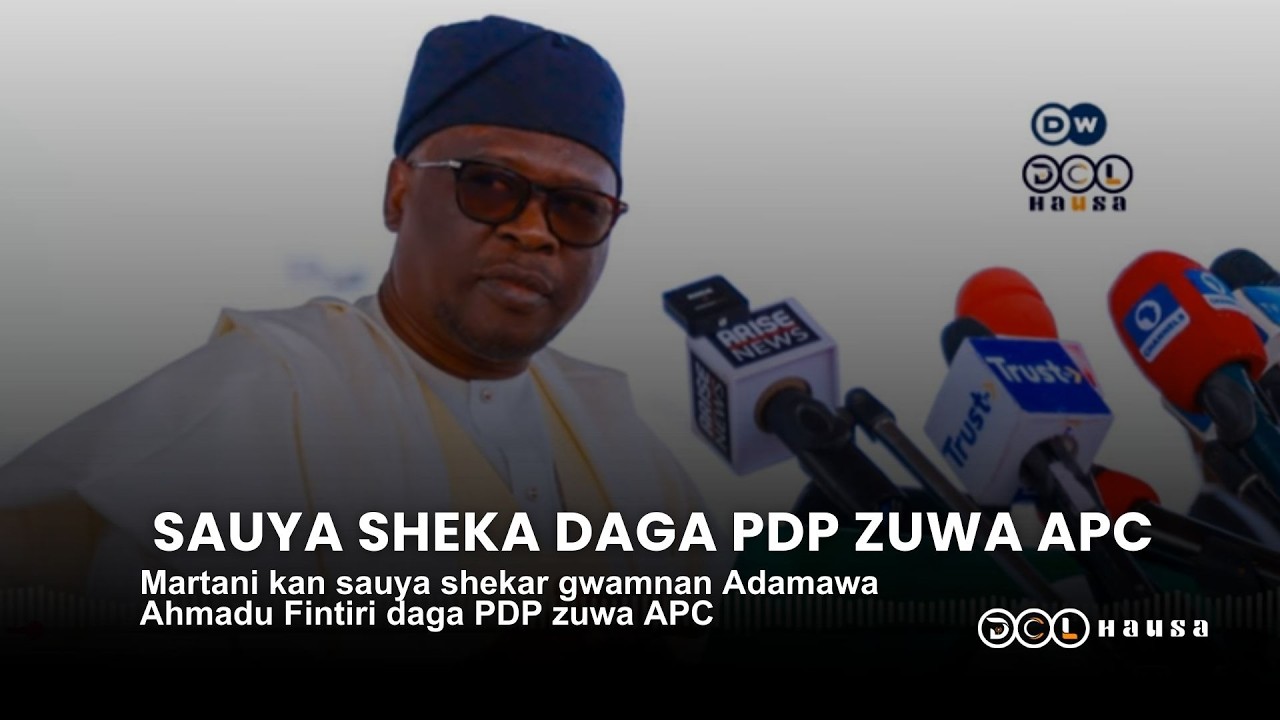 Martani kan sauya shekar gwamnan Adamawa Ahmadu Fintiri daga PDP zuwa APC