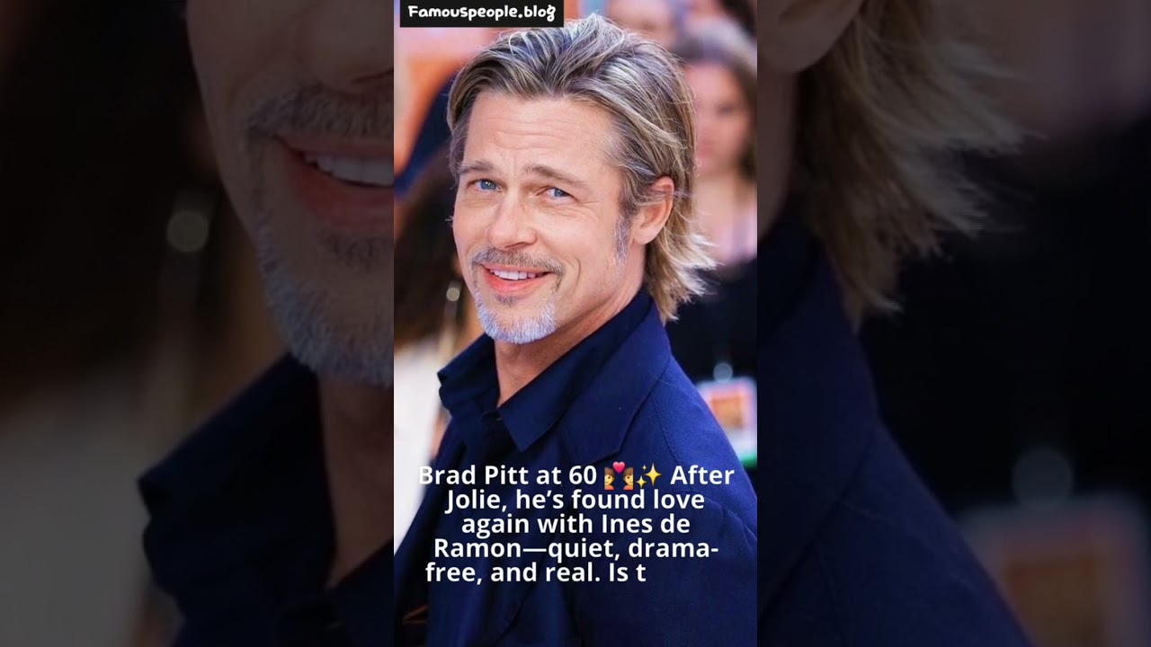 Brad Pitt Finds Love Again at 60 💕 Meet Ines de Ramon ✨