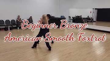 Beginner Bronze American Smooth Foxtrot: Twinkle variations, grapevine, and front to back