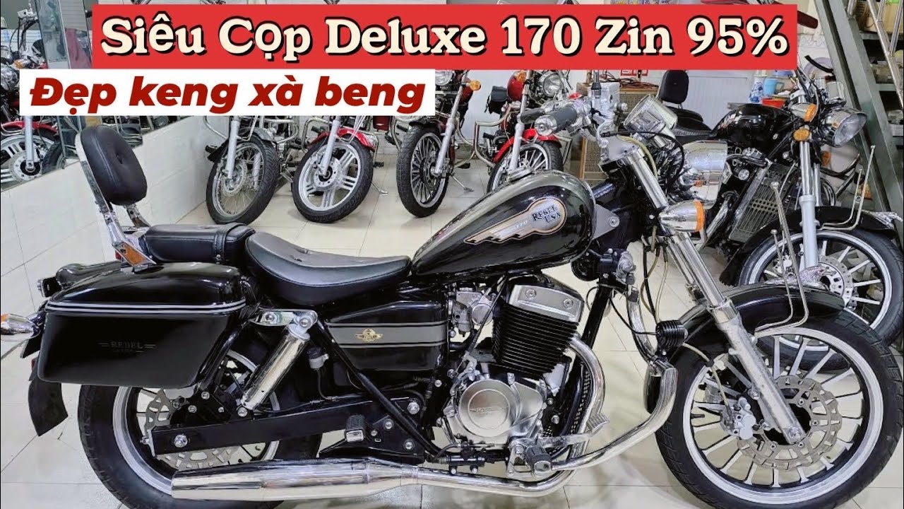 Siêu cọp Rebel 170 bản Deluxe còn zin 95% đẹp keng tại Lâm motor