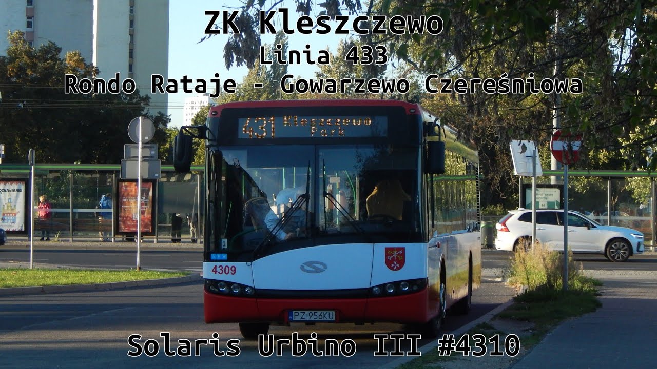 ZK Kleszczewo - Solaris Urbino III #4310 - Linia 433
