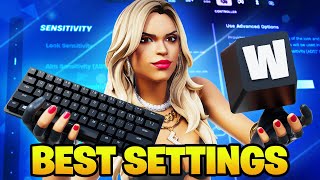*NEW* Best Keyboard SETTINGS in Chapter 7 Season 3 + Sensitivity (Fortnite Tutorial)