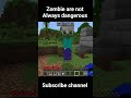 Minecraft Me Mera Friend Zombie Ban Gaya 😱 #shorts #minecraft
