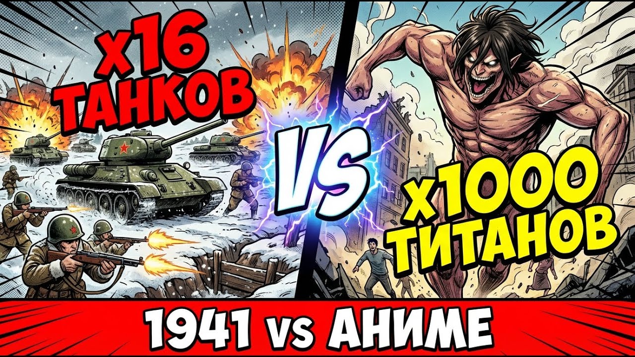 ЧТО ЕСЛИ ТУЛЬСКАЯ ДИВИЗИЯ ПОПАЛА В МИР АТАКИ ТИТАНОВ?