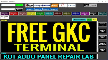 GKC Free Terminal. Smart LED TV Free Recovery Tool