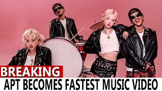 Blackpink Rose Bruno Mars Apt Becomes Fastest Mus Americas Got Update Americas Got Update
