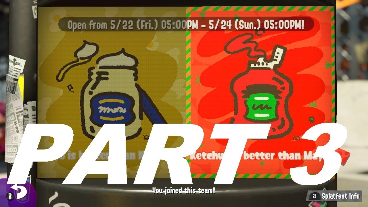 Splatoon 2 Splatfests - Ketchup VS Mayo 2020 (Part 3)