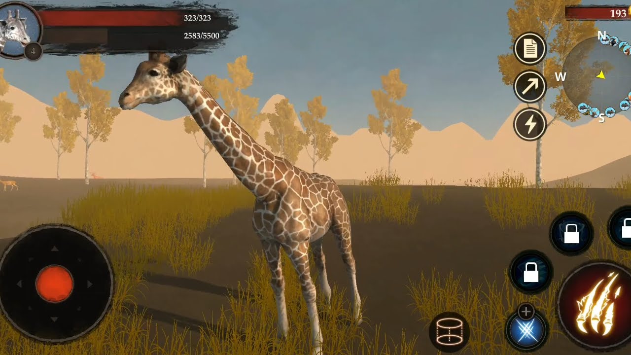 Best Animal Games - 🦒 The Giraffe Android Gameplay / Animal Games Simulator Android Gameplay