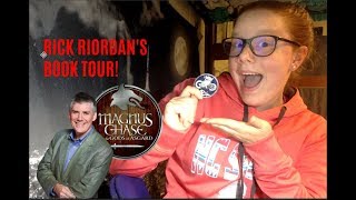 RICK RIORDANS BOOK TOUR!