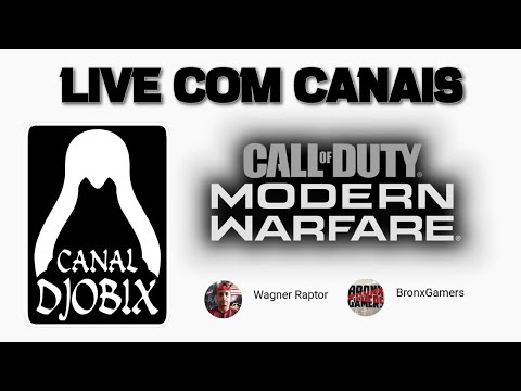 Live de CODMW multiplayer com canais do clã! Canal Djobix de Games